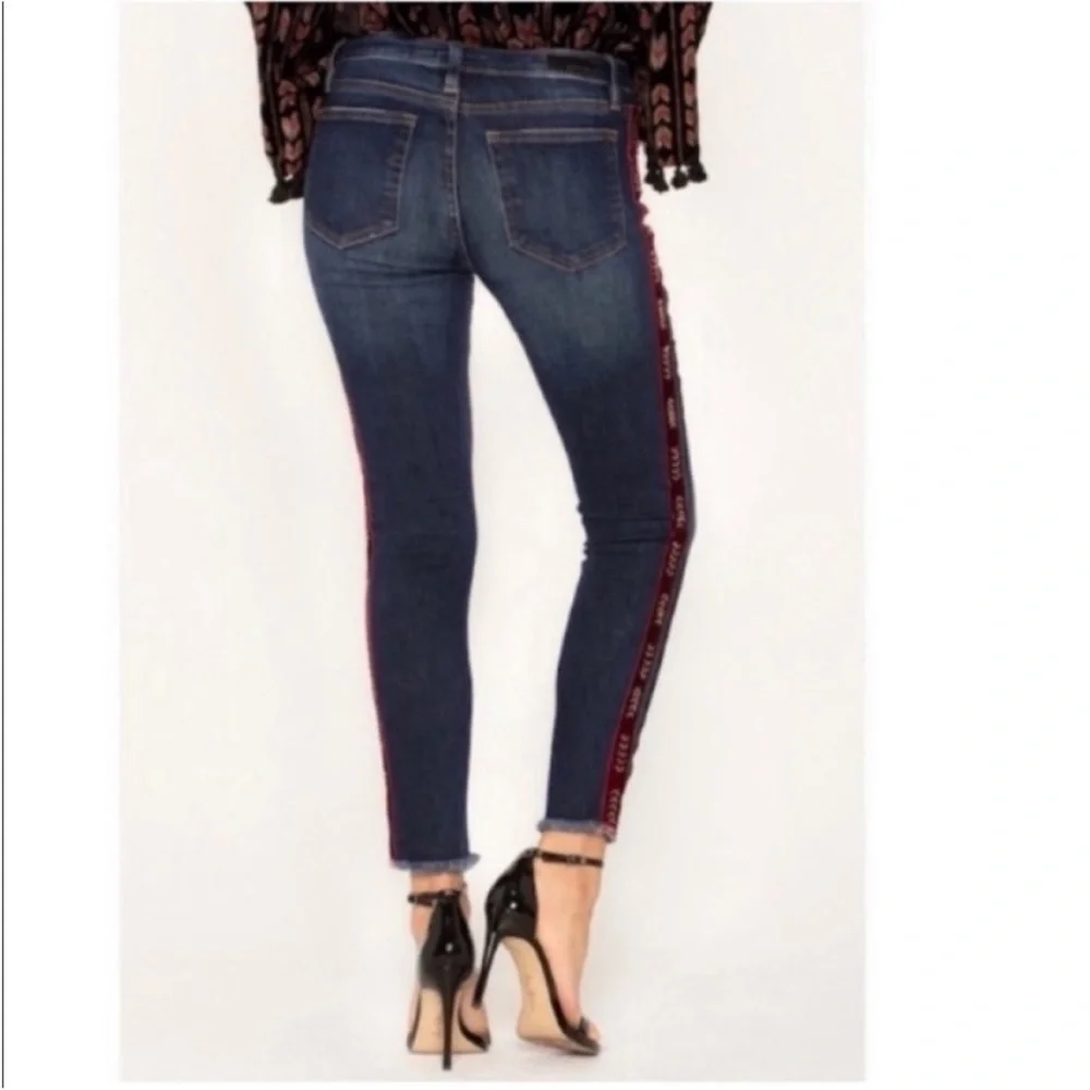 Miss Me Lined Up Ankle Skinny Jeans - Picture 3 of 8